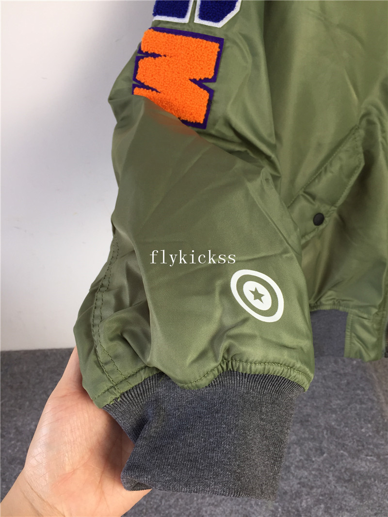 Green Bape Bomber